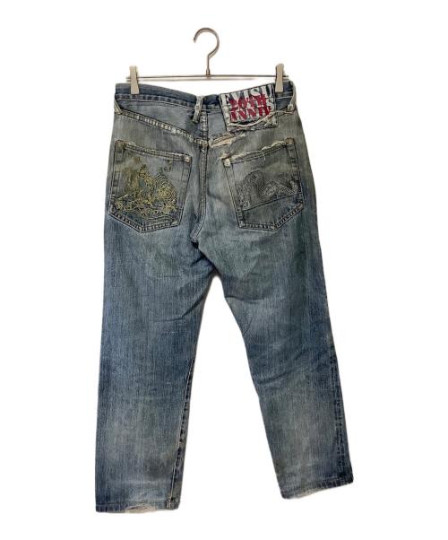 EVISU（エヴィス）EVISU (エヴィス) デニムパンツ インディゴ サイズ:30の古着・服飾アイテム