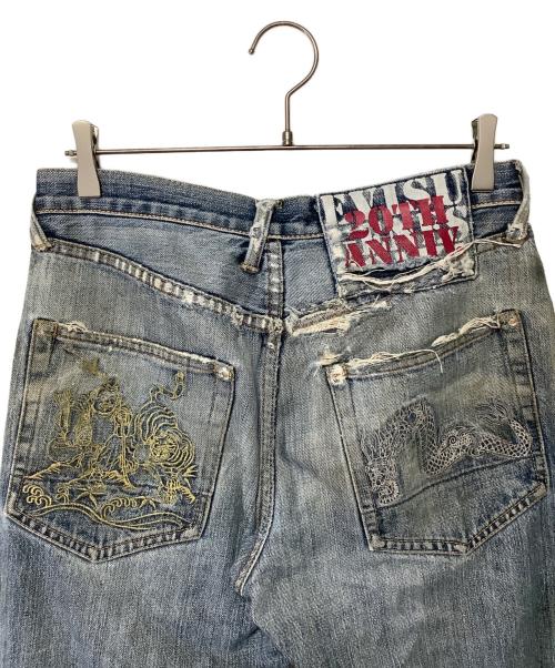 EVISU（エヴィス）EVISU (エヴィス) デニムパンツ インディゴ サイズ:30の古着・服飾アイテム