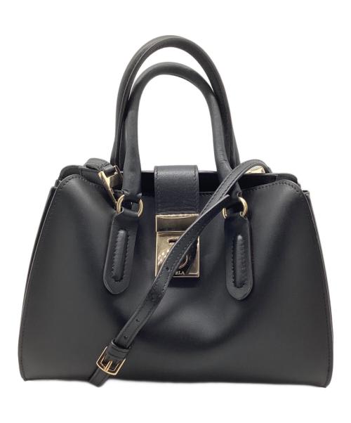 FURLA（フルラ）FURLA (フルラ) 2WAYバッグ ブラックの古着・服飾アイテム