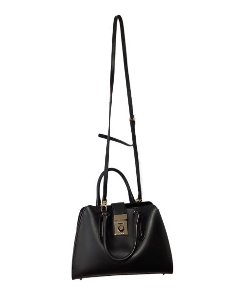 FURLA（フルラ）FURLA (フルラ) 2WAYバッグ ブラックの古着・服飾アイテム
