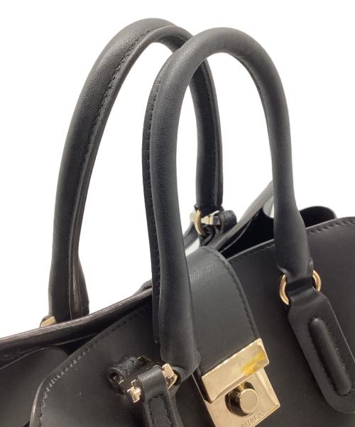 FURLA（フルラ）FURLA (フルラ) 2WAYバッグ ブラックの古着・服飾アイテム