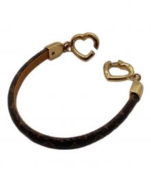 LOUIS VUITTON（ルイ ヴィトン）の古着「ブレスレット・セイ イエス」｜ブラウン