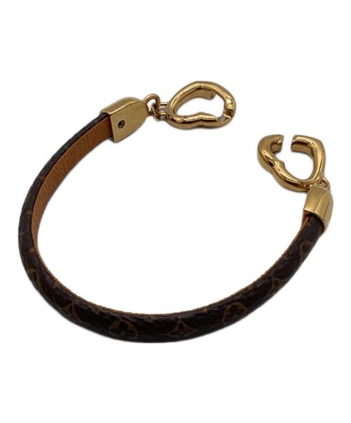 LOUIS VUITTON（ルイ ヴィトン）LOUIS VUITTON (ルイ ヴィトン) ブレスレット・セイ イエス ブラウンの古着・服飾アイテム