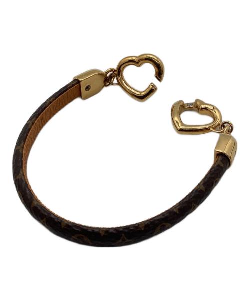 LOUIS VUITTON（ルイ ヴィトン）LOUIS VUITTON (ルイ ヴィトン) ブレスレット・セイ イエス ブラウンの古着・服飾アイテム