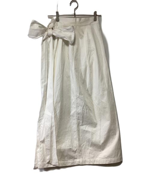 Plage（プラージュ）Plage (プラージュ) ロングスカート ホワイト サイズ:34の古着・服飾アイテム