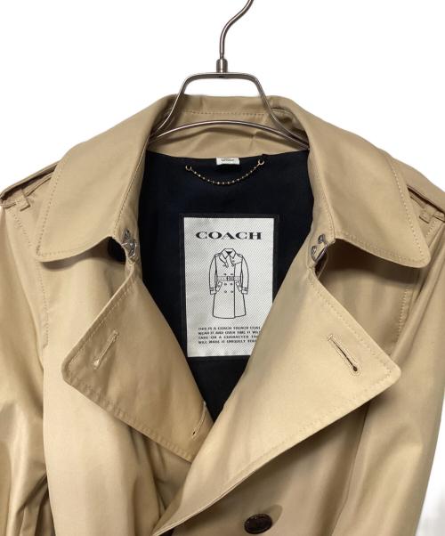 COACH（コーチ）COACH (コーチ) トレンチコート ベージュ サイズ:US 6の古着・服飾アイテム