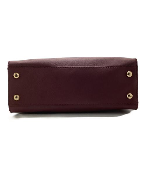 MICHAEL KORS（マイケルコース）MICHAEL KORS (マイケルコース) 2WAYバッグ ボルドーの古着・服飾アイテム