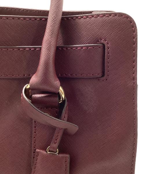 MICHAEL KORS（マイケルコース）MICHAEL KORS (マイケルコース) 2WAYバッグ ボルドーの古着・服飾アイテム