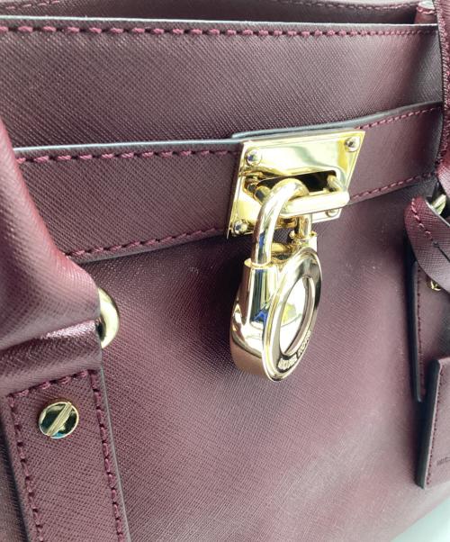 MICHAEL KORS（マイケルコース）MICHAEL KORS (マイケルコース) 2WAYバッグ ボルドーの古着・服飾アイテム