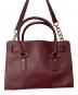MICHAEL KORS (マイケルコース) 2WAYバッグ ボルドー：10000円