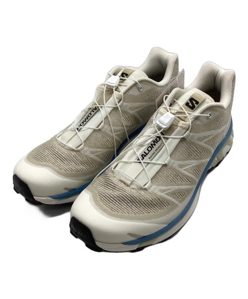 SALOMON（サロモン）SALOMON (サロモン) ローカットスニーカー ベージュ×ホワイト×スカイブルー サイズ:28の古着・服飾アイテム