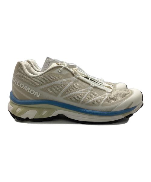 SALOMON（サロモン）SALOMON (サロモン) ローカットスニーカー ベージュ×ホワイト×スカイブルー サイズ:28の古着・服飾アイテム