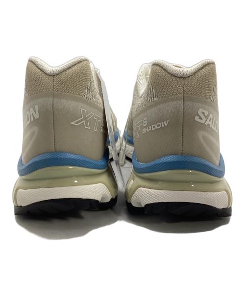 SALOMON（サロモン）SALOMON (サロモン) ローカットスニーカー ベージュ×ホワイト×スカイブルー サイズ:28の古着・服飾アイテム