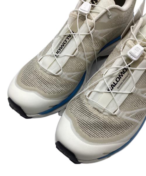 SALOMON（サロモン）SALOMON (サロモン) ローカットスニーカー ベージュ×ホワイト×スカイブルー サイズ:28の古着・服飾アイテム