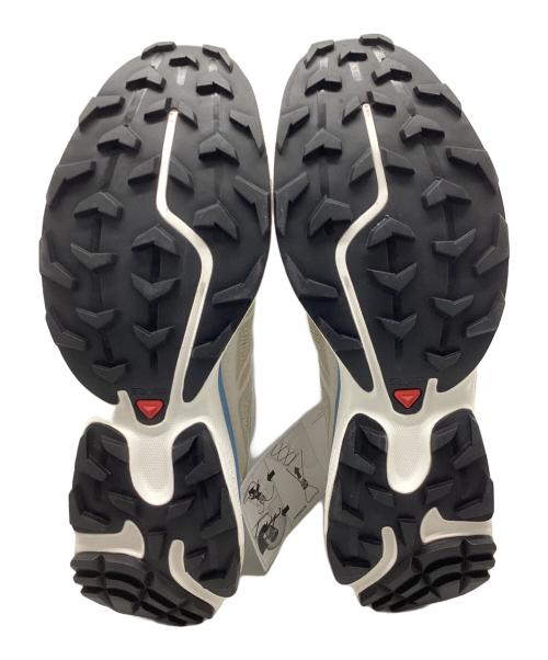 SALOMON（サロモン）SALOMON (サロモン) ローカットスニーカー ベージュ×ホワイト×スカイブルー サイズ:28の古着・服飾アイテム