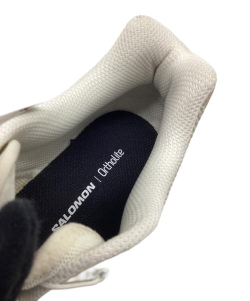 SALOMON（サロモン）SALOMON (サロモン) ローカットスニーカー ベージュ×ホワイト×スカイブルー サイズ:28の古着・服飾アイテム