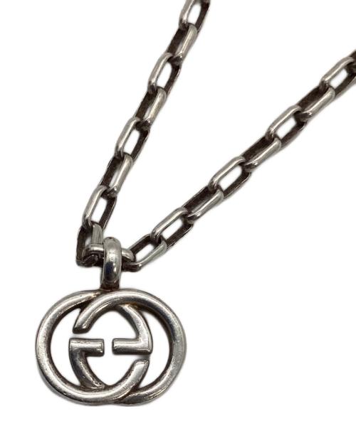 GUCCI（グッチ）GUCCI (グッチ) インターロッキングGネックレス シルバーの古着・服飾アイテム