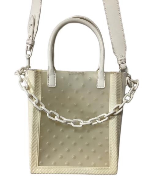 CHARLES & KEITH（チャールズアンドキース）CHARLES & KEITH (チャールズアンドキース) トートバッグ オフホワイトの古着・服飾アイテム