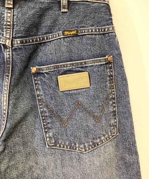 Wrangler（ラングラー）Wrangler (ラングラー) UNFOLLOW/FOLL (アンフォロー) ワイドデニムパンツ ブルー サイズ:Sの古着・服飾アイテム