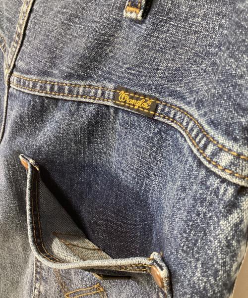 Wrangler（ラングラー）Wrangler (ラングラー) UNFOLLOW/FOLL (アンフォロー) ワイドデニムパンツ ブルー サイズ:Sの古着・服飾アイテム