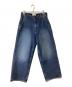 Wrangler（ラングラー）の古着「ワイドデニムパンツ」｜ブルー