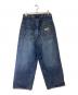 Wrangler (ラングラー) UNFOLLOW/FOLL (アンフォロー) ワイドデニムパンツ ブルー サイズ:S：8000円