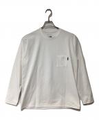 THE NORTH FACEザ ノース フェイス）の古着「長袖カットソー」｜ホワイト