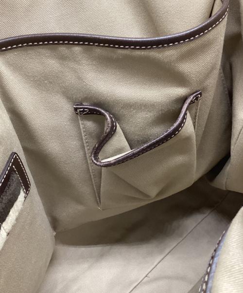 COACH（コーチ）COACH (コーチ) 2WAYトートバッグ ベージュ×ブラウンの古着・服飾アイテム