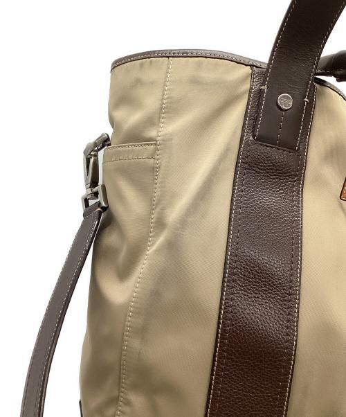 COACH（コーチ）COACH (コーチ) 2WAYトートバッグ ベージュ×ブラウンの古着・服飾アイテム