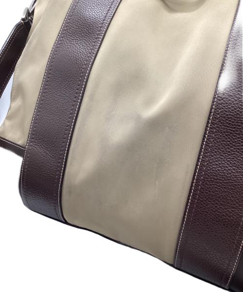COACH（コーチ）COACH (コーチ) 2WAYトートバッグ ベージュ×ブラウンの古着・服飾アイテム