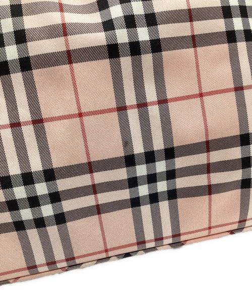 BURBERRY BLUE LABEL（バーバリー ブルー レーベル）BURBERRY BLUE LABEL (バーバリー ブルー レーベル) ハンドバッグ ピンクの古着・服飾アイテム