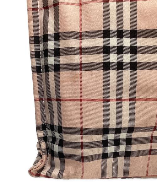BURBERRY BLUE LABEL（バーバリー ブルー レーベル）BURBERRY BLUE LABEL (バーバリー ブルー レーベル) ハンドバッグ ピンクの古着・服飾アイテム
