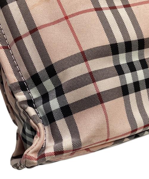 BURBERRY BLUE LABEL（バーバリー ブルー レーベル）BURBERRY BLUE LABEL (バーバリー ブルー レーベル) ハンドバッグ ピンクの古着・服飾アイテム
