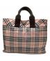 BURBERRY BLUE LABEL (バーバリー ブルー レーベル) ハンドバッグ ピンク：7000円