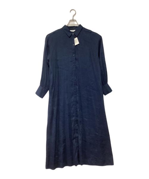 PLST（プラステ）PLST (プラステ) 長袖ワンピース ブルー サイズ:Mの古着・服飾アイテム