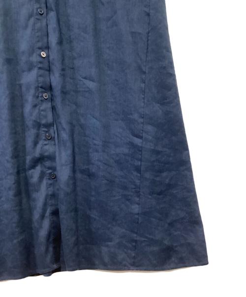PLST（プラステ）PLST (プラステ) 長袖ワンピース ブルー サイズ:Mの古着・服飾アイテム