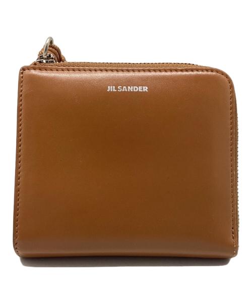 JIL SANDER（ジルサンダー）JIL SANDER (ジルサンダー) カードケース ブラウンの古着・服飾アイテム