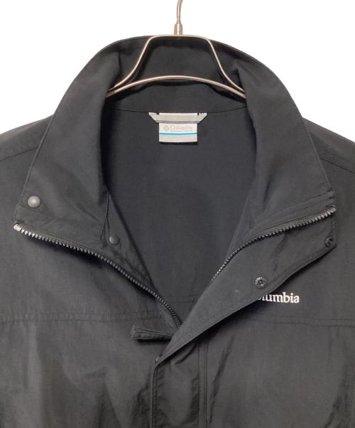 Columbia（コロンビア）Columbia (コロンビア) ナイロンジャケット ブラック サイズ:Lの古着・服飾アイテム