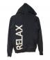 1PIU1UGUALE3 RELAX (ウノピゥウノウグァーレトレ リラックス) ジップパーカー ブラック サイズ:M：6000円