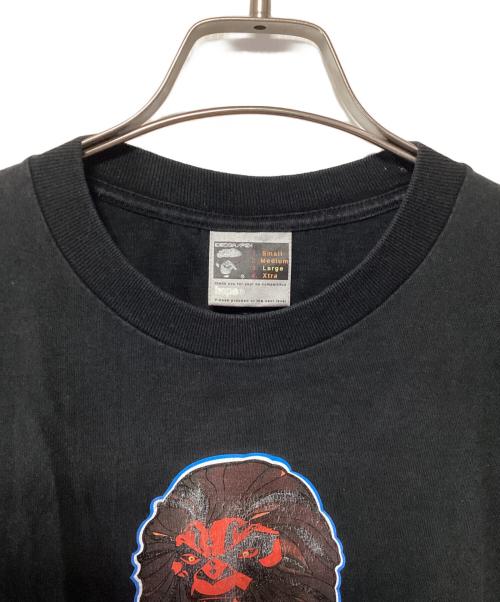 A BATHING APE（アベイシングエイプ）A BATHING APE (アベイシングエイプ) 半袖カットソー ブラック サイズ:Lの古着・服飾アイテム