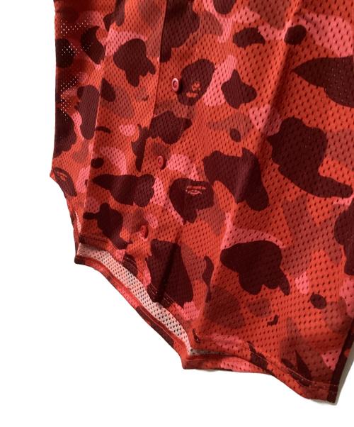 A BATHING APE（アベイシングエイプ）A BATHING APE (アベイシングエイプ) #88ゲームシャツ レッド サイズ:Mの古着・服飾アイテム