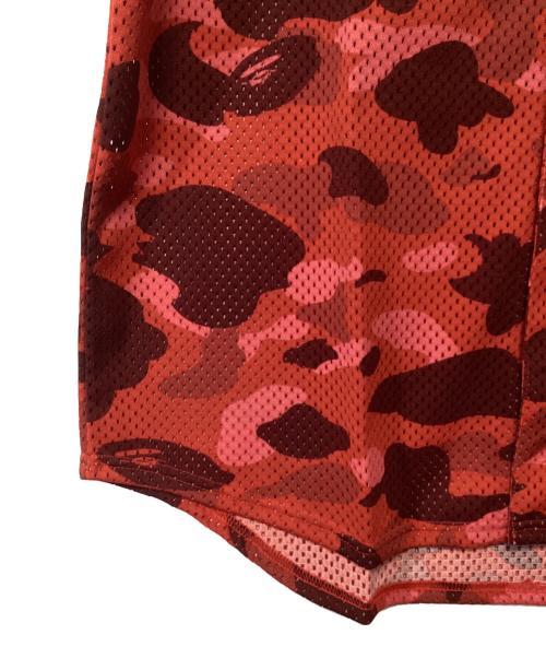A BATHING APE（アベイシングエイプ）A BATHING APE (アベイシングエイプ) #88ゲームシャツ レッド サイズ:Mの古着・服飾アイテム