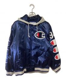 SUPREME×Champion（シュプリーム×チャンピオン）の古着「スタジャン」｜ネイビー