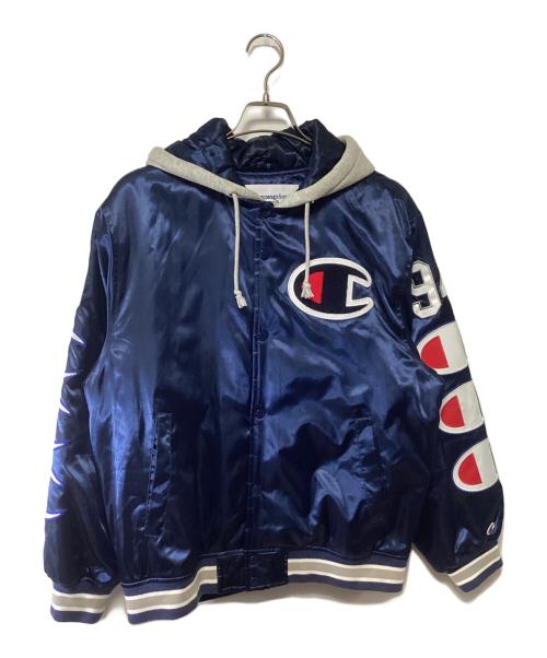 SUPREME（シュプリーム）SUPREME (シュプリーム) Champion (チャンピオン) スタジャン ネイビー サイズ:Mの古着・服飾アイテム