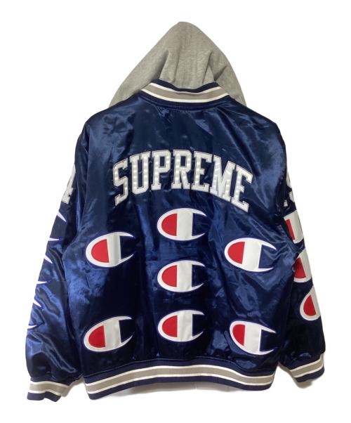 SUPREME（シュプリーム）SUPREME (シュプリーム) Champion (チャンピオン) スタジャン ネイビー サイズ:Mの古着・服飾アイテム