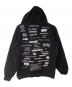 SUPREME (シュプリーム) プルオーバーパーカー ブラック サイズ:Medium：19000円
