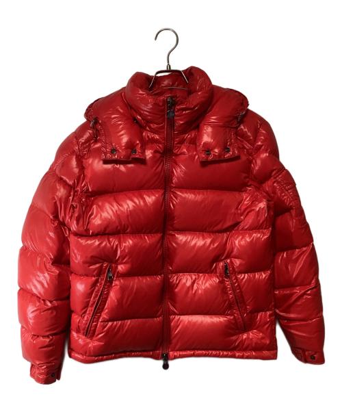 MONCLER（モンクレール）MONCLER (モンクレール) ダウンジャケット レッド サイズ:2の古着・服飾アイテム