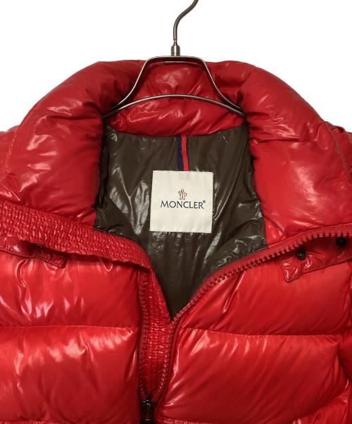 MONCLER（モンクレール）MONCLER (モンクレール) ダウンジャケット レッド サイズ:2の古着・服飾アイテム
