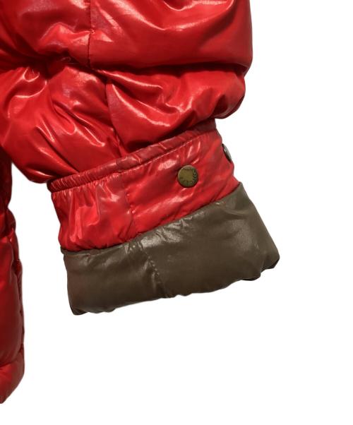 MONCLER（モンクレール）MONCLER (モンクレール) ダウンジャケット レッド サイズ:2の古着・服飾アイテム