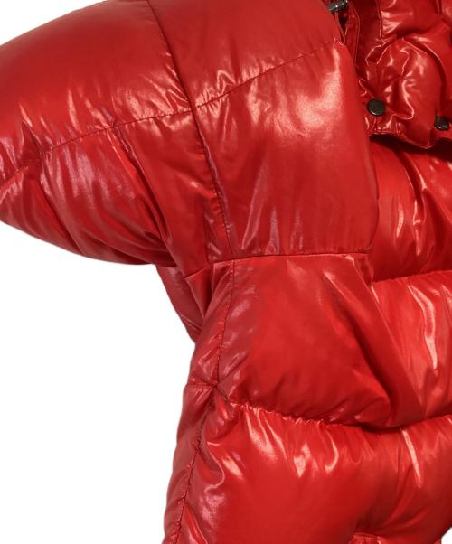 MONCLER（モンクレール）MONCLER (モンクレール) ダウンジャケット レッド サイズ:2の古着・服飾アイテム